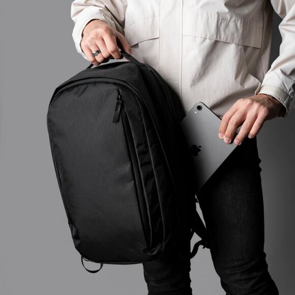 NWT Alpaka Metro Travel Laptop Backpack Pro Black | Axoflux 600D - Picture 5 of 10